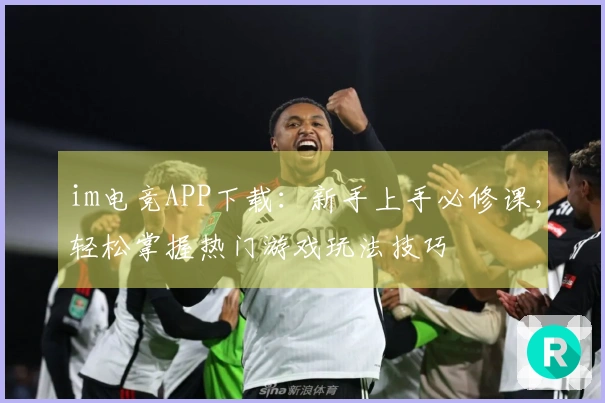 im电竞APP下载：新手上手必修课，轻松掌握热门游戏玩法技巧